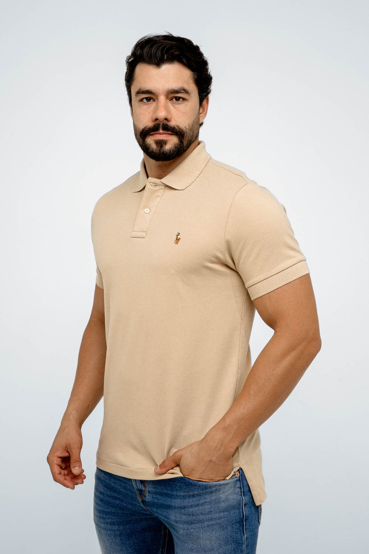 Polo bege